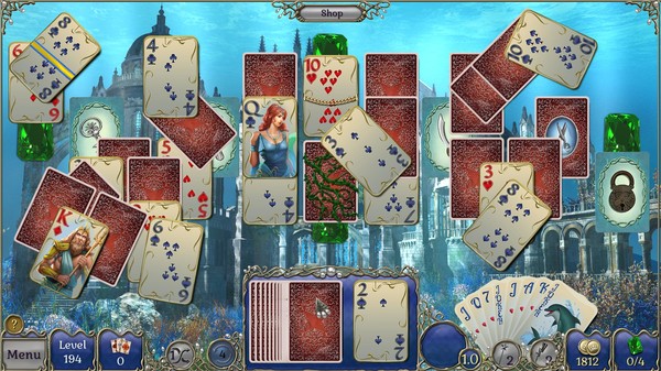 Jewel Match Atlantis Solitaire - Collector's Edition screenshot 5