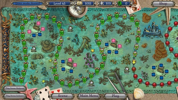 Jewel Match Atlantis Solitaire - Collector's Edition screenshot 9