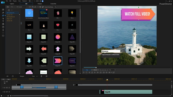 CyberLink PowerDirector 18 Ultimate - Video editing, Video editor, making videos screenshot 8