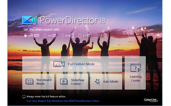 CyberLink PowerDirector 18 Ultimate - Video editing, Video editor, making videos screenshot 1