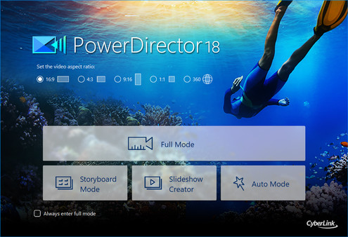 CyberLink PowerDirector 18 Ultra - Video editing, Video editor, making videos screenshot 1