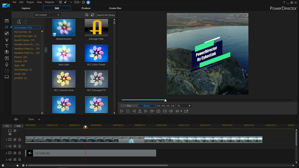 CyberLink PowerDirector 18 Ultra - Video editing, Video editor, making videos screenshot 5