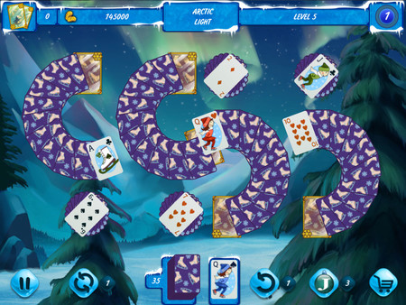 Solitaire Jack Frost Winter Adventures screenshot 4