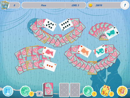 Solitaire Match 2 Cards. Valentine's Day screenshot 5