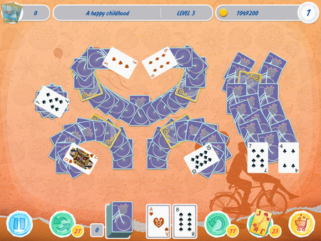 Solitaire Match 2 Cards. Valentine's Day screenshot 2