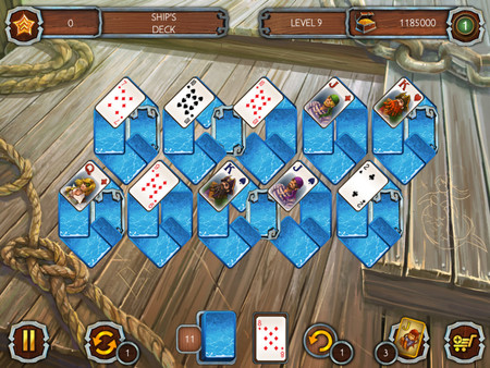 Solitaire Legend of the Pirates screenshot 6