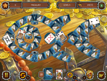 Solitaire Legend of the Pirates screenshot 3