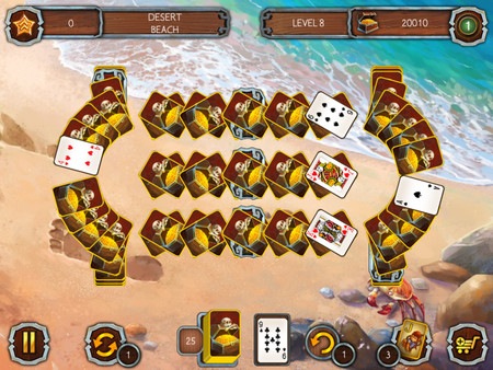 Solitaire Legend of the Pirates screenshot 2