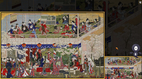 Pixel Puzzles 3: Ukiyo-e Jigsaws screenshot 8