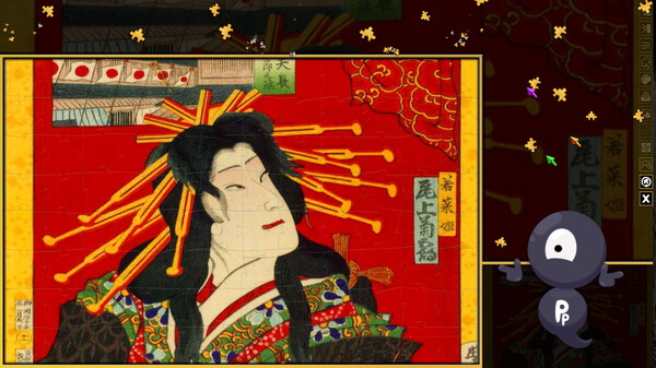 Pixel Puzzles 3: Ukiyo-e Jigsaws screenshot 4
