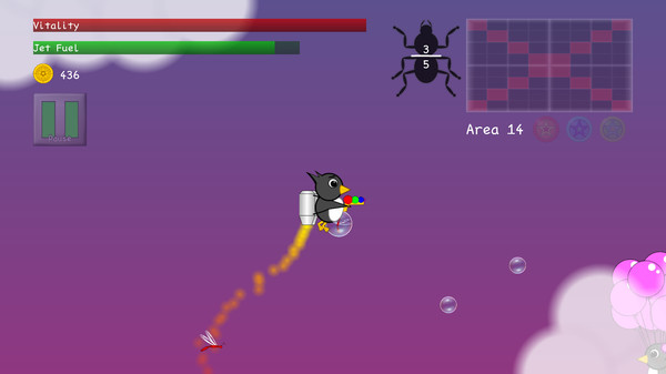 Penguins vs. Bugs screenshot 2