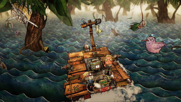 Trash Sailors: Co-Op Trash Raft Simulator screenshot 7