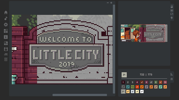 Coloring Game: Little City screenshot 5