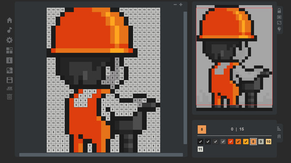 Coloring Game: Little City screenshot 2