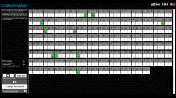 Codebreaker screenshot 2