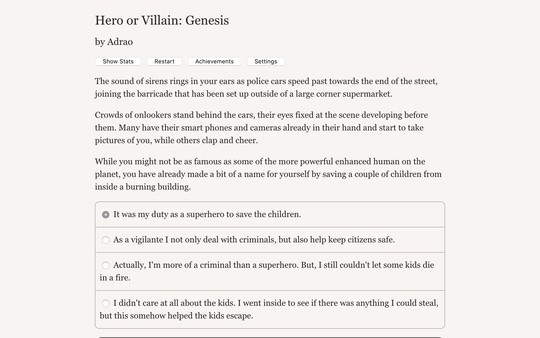 Hero or Villain: Genesis screenshot 4