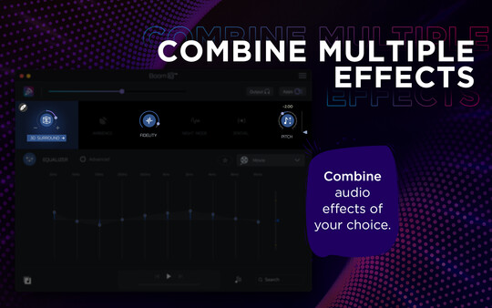 Boom 3D Mac: Volume Booster, Equalizer and 3D surround sound in games screenshot 8