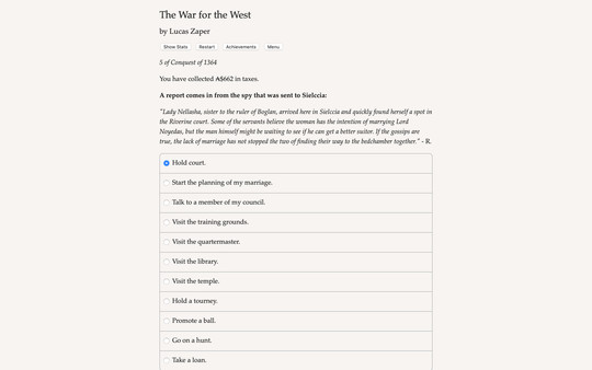 The War for the West screenshot 1