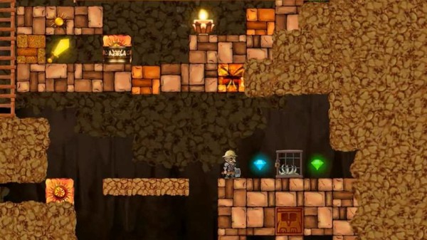 Fiery catacombs screenshot 1