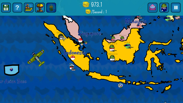 Dictators:No Peace Countryballs screenshot 10
