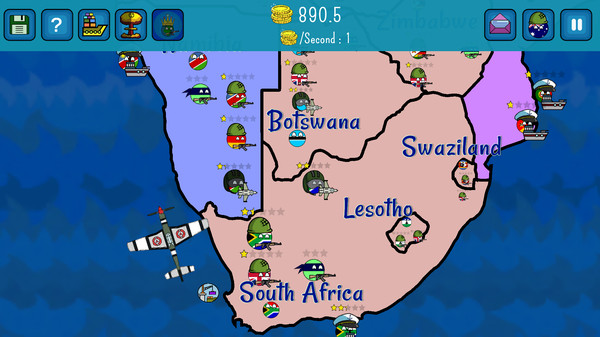 Dictators:No Peace Countryballs screenshot 11