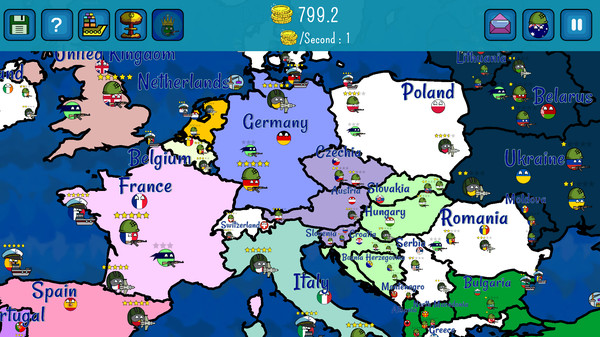 Dictators:No Peace Countryballs screenshot 6