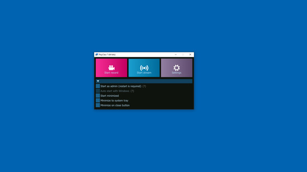 PlayClaw 7 - Game Overlays, Recording and Streaming screenshot 1