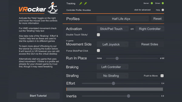 VRocker screenshot 1
