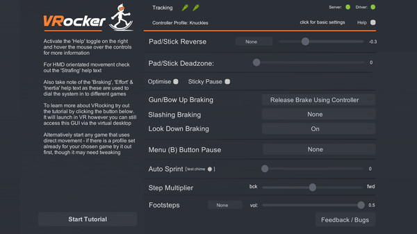 VRocker screenshot 2