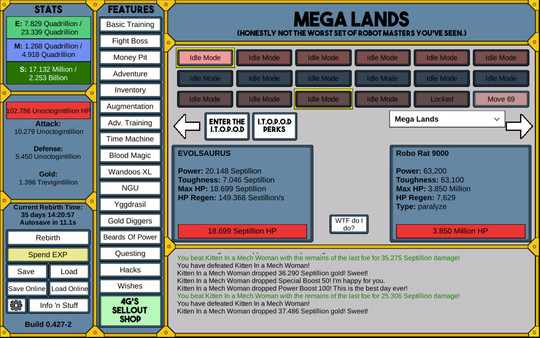NGU IDLE screenshot 3