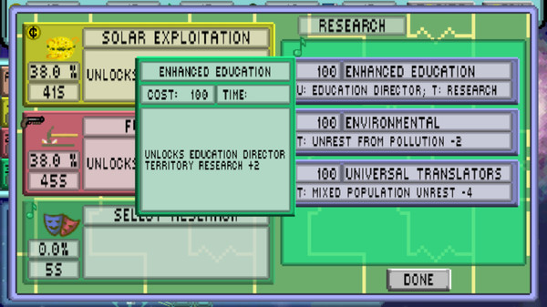 Advisors at the End of the Universe screenshot 3