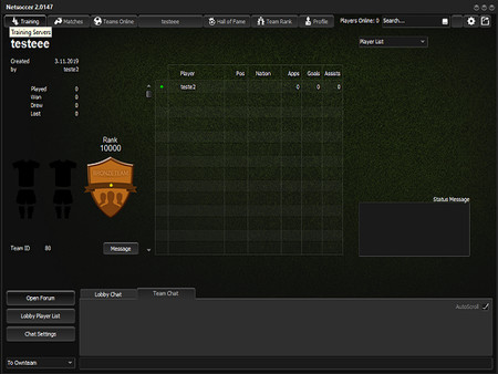 Netsoccer screenshot 5
