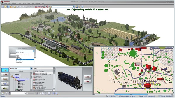 EEP  16 Expert Eisenbahn Aufbau- und Steuerungssimulation screenshot 3