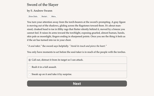 Sword of the Slayer screenshot 1