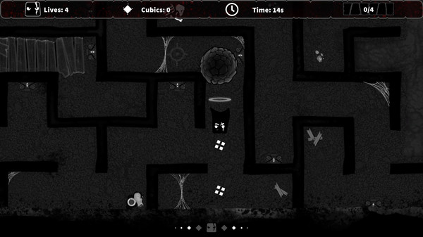 Darkness Maze Cube - Hardcore Puzzle Game screenshot 2
