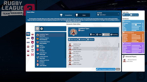 Rugby League Team Manager 3 screenshot 7