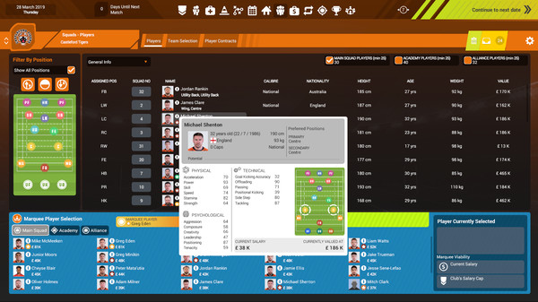 Rugby League Team Manager 3 screenshot 9