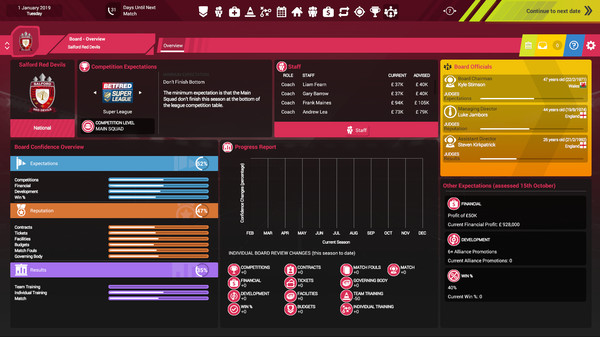 Rugby League Team Manager 3 screenshot 11