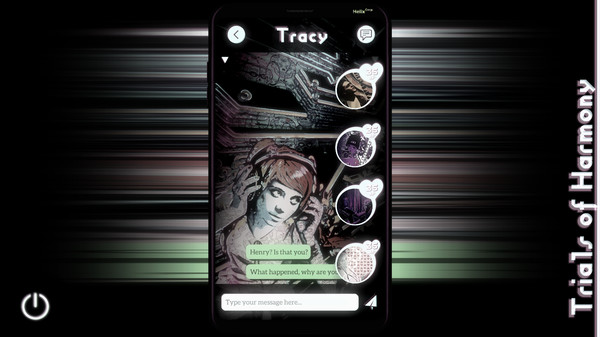Trials of Harmony ~ A Found Phone Mystery Visual Novel screenshot 2