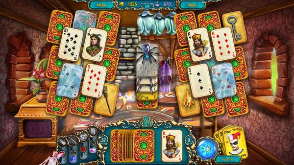 Dreamland Solitaire: Dragon's Fury screenshot 1