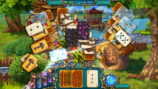 Dreamland Solitaire: Dragon's Fury screenshot 3