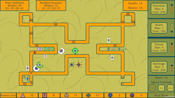 Dice Defenders screenshot 2