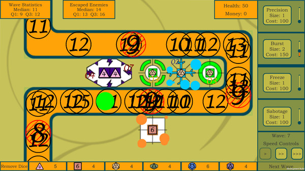 Dice Defenders screenshot 3