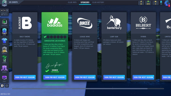 Blackout Rugby Manager screenshot 10