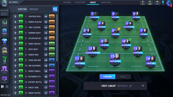 Blackout Rugby Manager screenshot 4