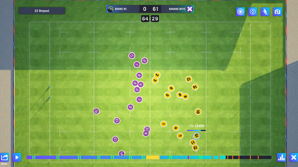 Blackout Rugby Manager screenshot 3