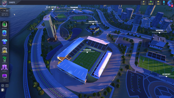 Blackout Rugby Manager screenshot 1