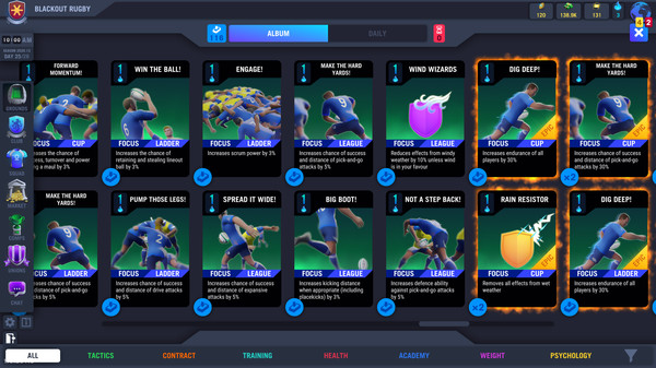 Blackout Rugby Manager screenshot 5