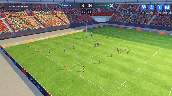 Blackout Rugby Manager screenshot 2