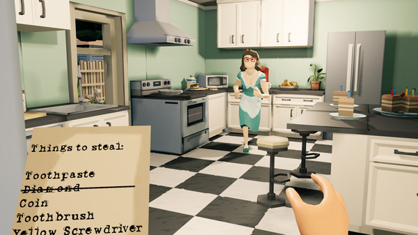 There is a Thief in my House VR screenshot 1